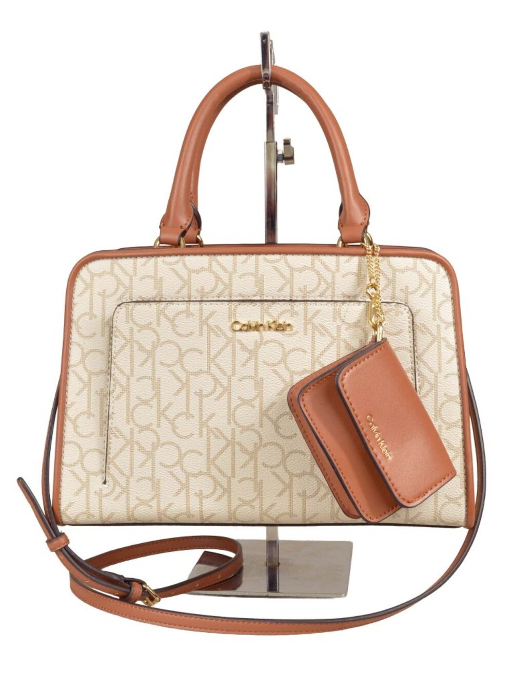Calvin Klein Margot Satchel w/Mini Pouch
